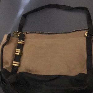 Leather tote